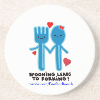 Le spooning mène aux Dessous de verre de fourrage