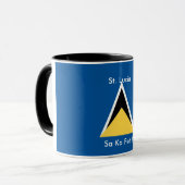 Le St Lucia, tasse de fête de ka de SA (Devant gauche)