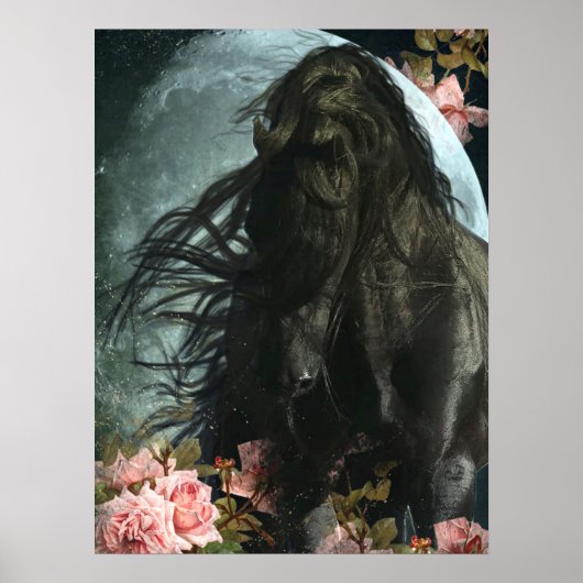 Le Stallion & La Lune - Poster (Devant)