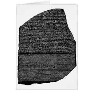 Le Stele égyptien de granodiorite de pierre de