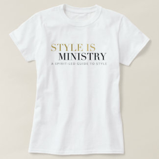 Le style est T-shirt de ministère