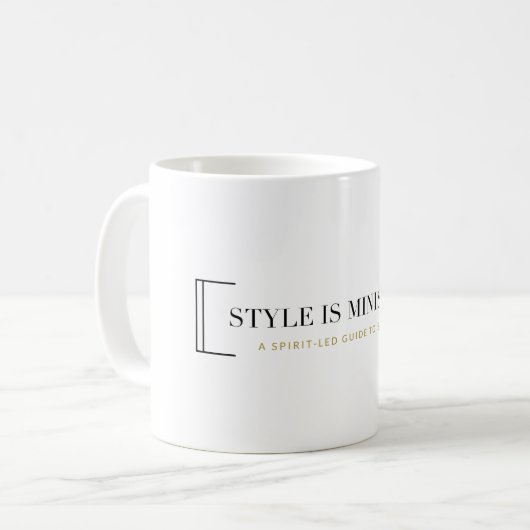 Le style est tasse de ministère (Devant gauche)