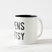 Le sud dit le paradis à Betsy Coffee Mug (Devant droit)