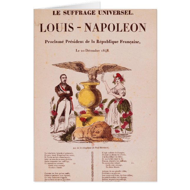 Le Suffrage Universel (Voorkant)