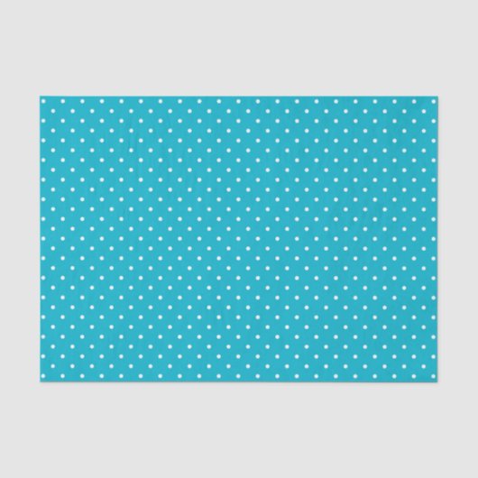 Le Suisse de turquoise pointille le papier de soie (Recto)