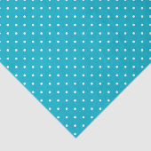 Le Suisse de turquoise pointille le papier de soie (Détail)