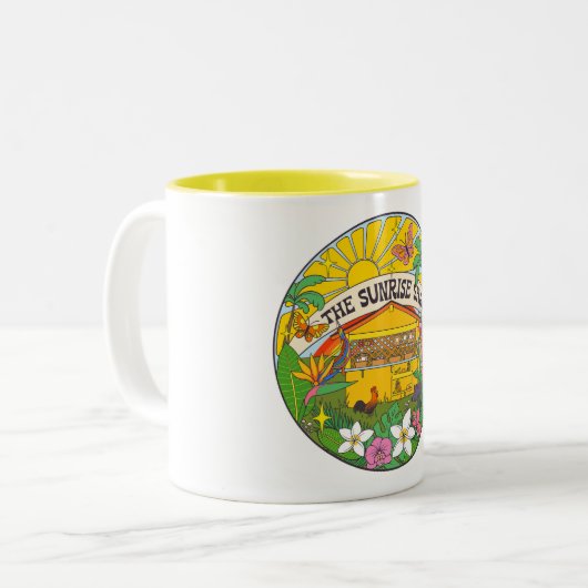 Le Sunrise Shack Mug (Devant gauche)