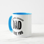 Le Superhéros original : I Love Papa Mug (Devant gauche)