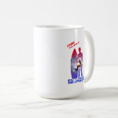 Le surf | Mug classique #15 (Devant droit)