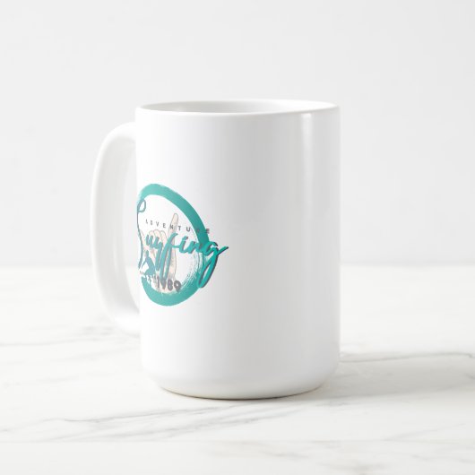 Le surf | Mug classique #15 (Devant gauche)