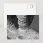 Le surf n chausse la carte postale (Devant / Derrière)