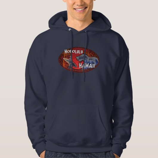 Le surfer de Honolulu Hawaï ondule le sweat - (Devant)
