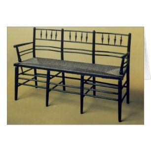 Le Sussex précipitation-a assis la chaise (bois et