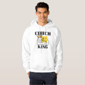 Le Sweat à Capuche du Roi du Canapé (Devant entier)