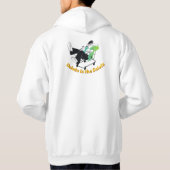 Le sweat à capuche graphique Solulu Gen Z Slang (Dos)