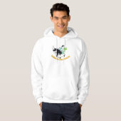Le sweat à capuche graphique Solulu Gen Z Slang (Devant entier)