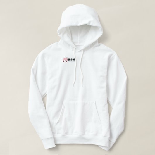 le sweat à capuche JC (Design devant)