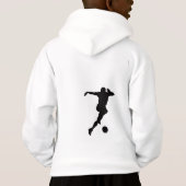 Le sweat à capuche pour enfants sur le thème du fo (Dos)