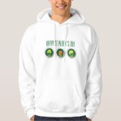 Le Sweat - shirt à capuche blanc de l'icône de la  (Devant)
