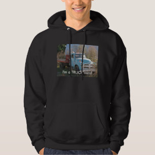 Le sweat - shirt à capuche/camion de l'homme