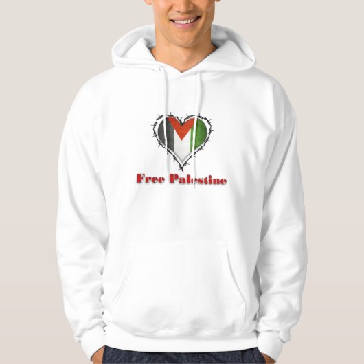Le sweat - shirt à capuche de la Palestine de (Devant)
