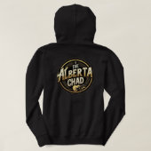 Le Sweat - shirt à capuche de l'Alberta Tchad (Design dos)