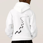 Le sweat - shirt à capuche de lambeaux (Dos)