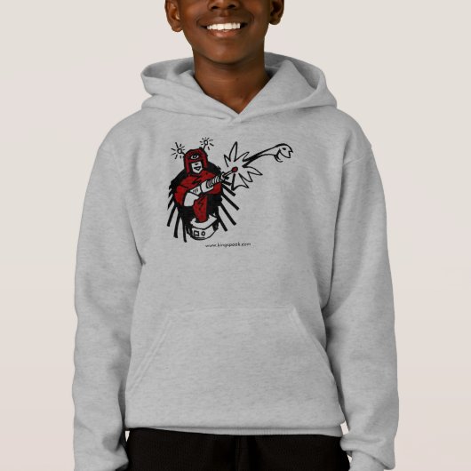 Le sweat - shirt à capuche de l'enfant de cyclopes (Devant)