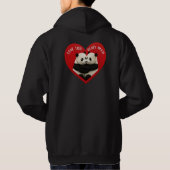 Le Sweat - shirt à capuche de Panda Valentine (Dos)
