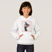 Le Sweat - shirt à capuche de repoussage de Charli (Devant entier)