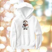 Le Sweat - shirt à capuche de Snowman Boy