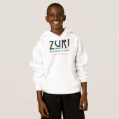 Le sweat - shirt à capuche des enfants de Zuri (Devant entier)