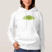 Le sweat - shirt à capuche des femmes mobiles de (Devant)