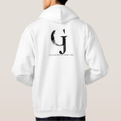Le sweat - shirt à capuche des hommes (Dos)