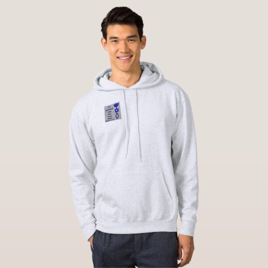 Le sweat - shirt à capuche des hommes (Devant entier)