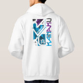 Le sweat - shirt à capuche des hommes de Kainaku (Dos)