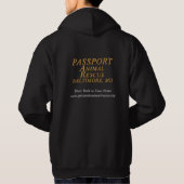Le sweat - shirt à capuche des hommes de PAIR (Dos)