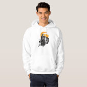 Le sweat - shirt à capuche des hommes de train de (Devant entier)