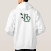 Le sweat - shirt à capuche des hommes de V3B (Dos)