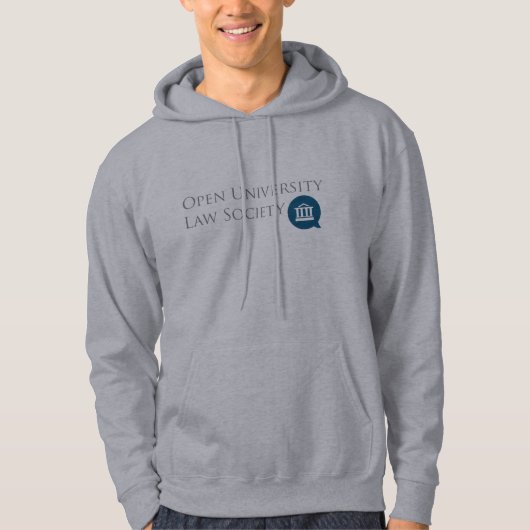 Le sweat - shirt à capuche des hommes d'OULS (Devant)