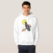 Le sweat - shirt à capuche des hommes électriques (Devant entier)