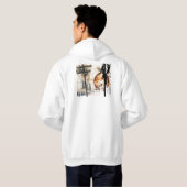 Le sweat - shirt à capuche du monteur de lignes (Dos entier)