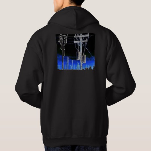 Le sweat - shirt à capuche du monteur de lignes (Dos)