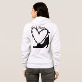 Le Sweat - shirt à capuche Parfait "Cat Mom" avec (Dos entier)