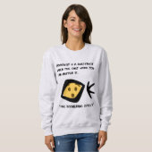 Le Sweatshirt de base des femmes en pleine efferve (Devant entier)