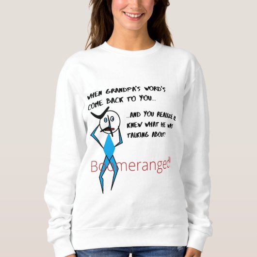 Le Sweatshirt de base des femmes en pleine efferve (Devant)