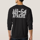 Le sweatshirt de base des hommes d'AH-64 Apache (Dos)