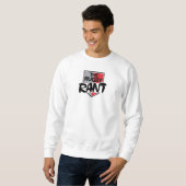 Le Sweatshirt de la fourrure de rugby (Devant entier)