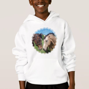 Le sweatshirt de l'enfant Romance de cheval