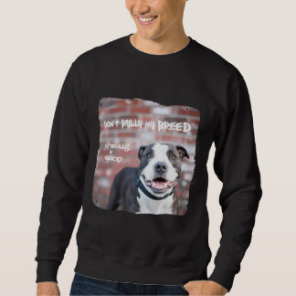 "Le sweatshirt de mes race" hommes de pitbull